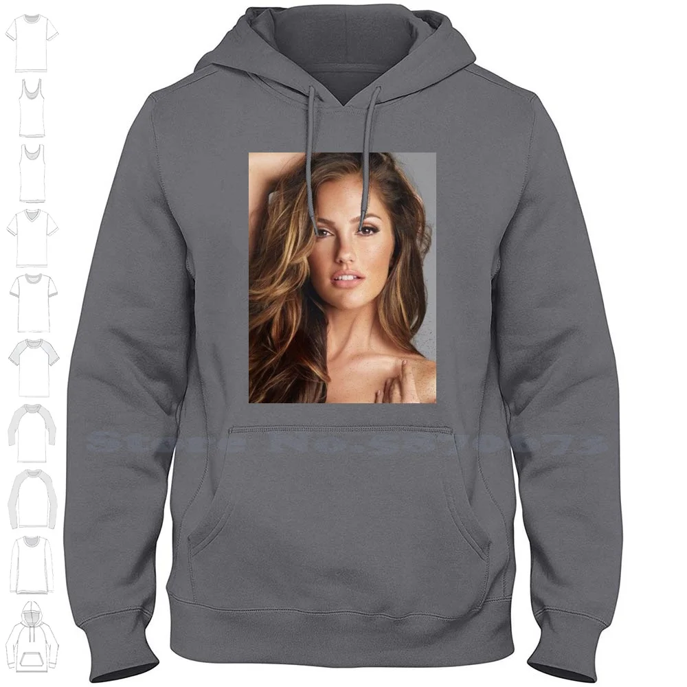 Minka 100% Cotton Hoodie T-Shirt Minka Vanessa Hudgens Kacey Musgraves Shailene Woodley Kylie Minogue Grace Mcadam Winona Ryder