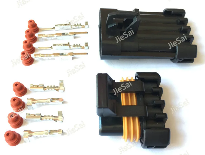 4 Pin 12162144 12162102 150 Delphi Oxygen Sensor Plug O2 Automobile Connector For BUICK DLX Haima Series