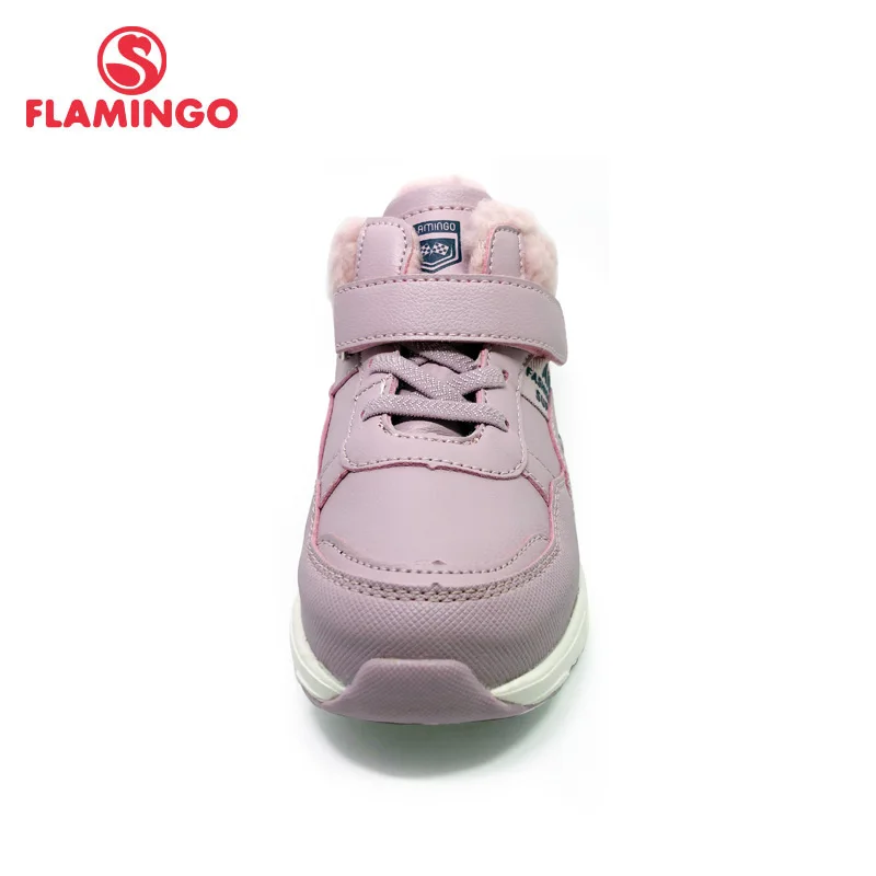 FLAMINGO Autumn Felt High Quality PINK Kids Boots Size 27-32 Anti-slip Shose for Girl Free Shipping 202B-F13-2005