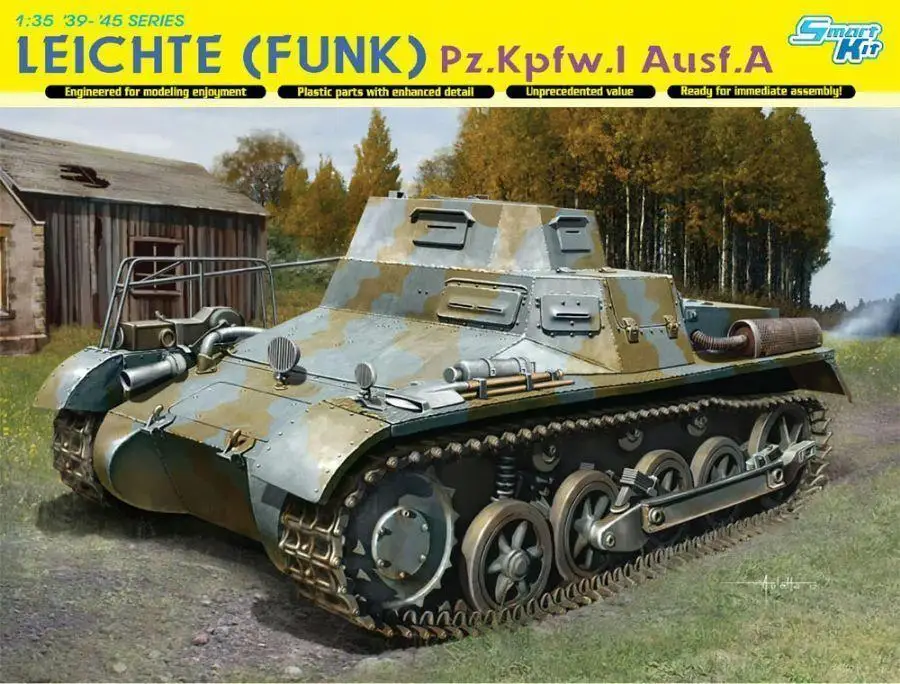 DRAGON 1/35 6591 Leichte (Funk) Pz.Kpfw.I Ausf.A