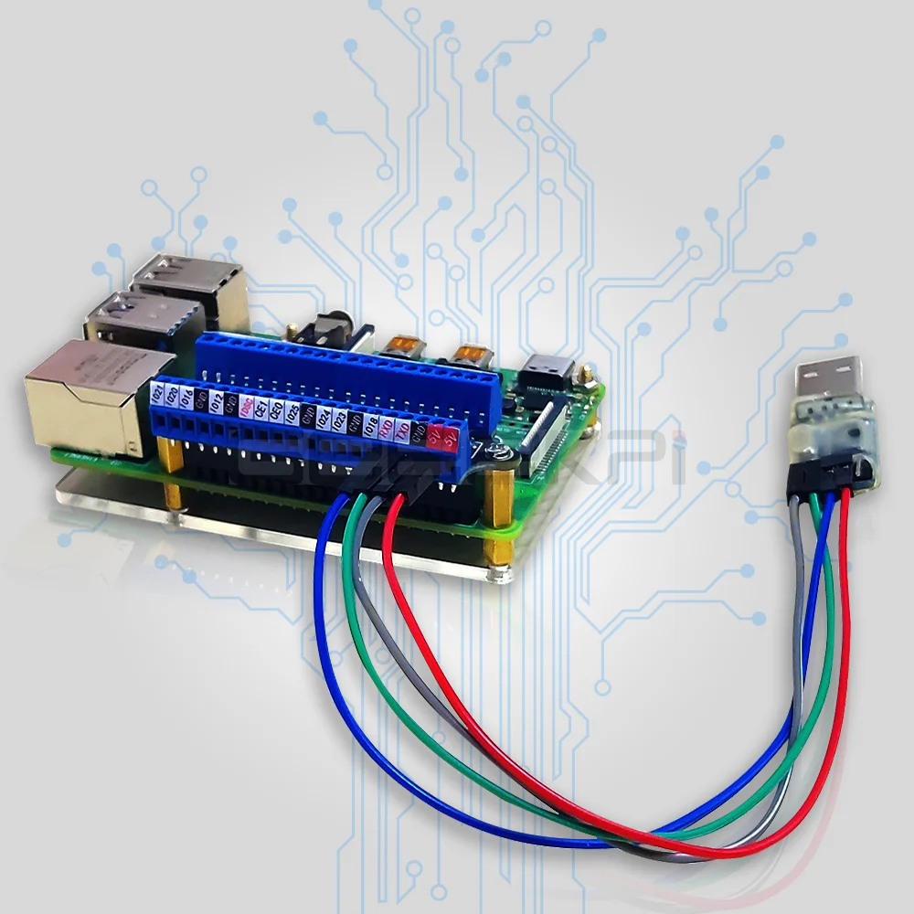 Bloc Terminal GPIO pour Raspberry Pi, Module de carte de dérivation pour Raspberry Pi 4B/ 3B +/ 3B/ 2B/ 1B +/zéro/zéro W