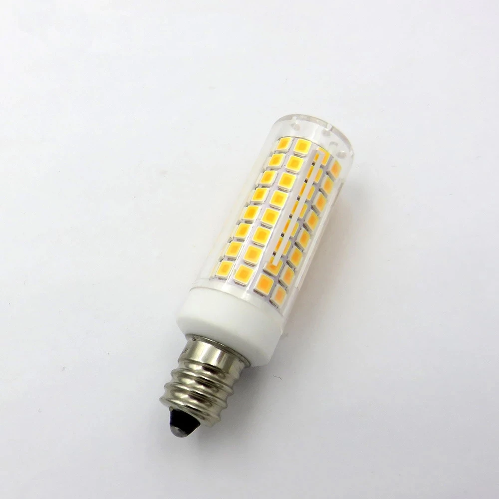 

10PCS G4 GY6.35 G8 LED Bulb 10W LED G9 E11 E12 E14 E17 BA15D Mini Corn Bulb Dimmable Crystal Chandelier Light 110v 120v 102 leds