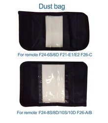 Telecontrol Industrial sem fio guindaste guindaste rádio controle remoto tampa contra poeira, saco de poeira para F21-E1, F21-E2, F24-8D, F24-10D