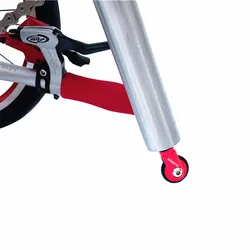 Litepro Folding Bike Seatpost Easy Wheel K3 Push Wheels Bicycle Seat Tube 412 Easywheel For 33.9MM Seat Rod