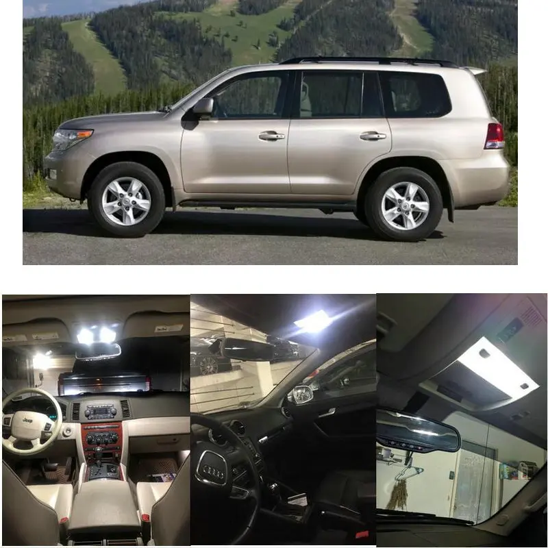 

Interior Led lights For 2010 Toyota 4Runner Avalon Camry Highlander Land Cruiser Prius RAV4 Sequoia Tundra Venza Yaris