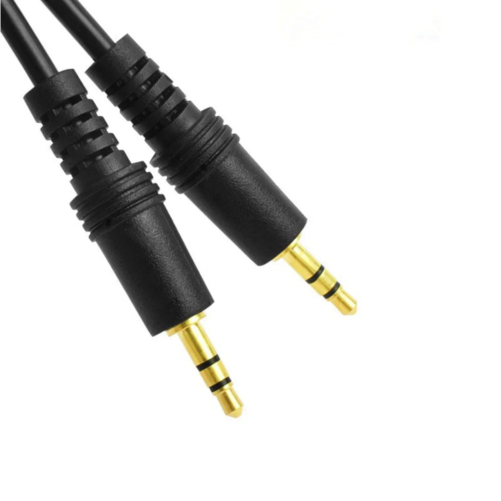 Audio cable aux jack 3.5 Stereo AUX 3.5mm Cables Vehicle connecting Line Male to Male 2m/5m/10m/15m/20m Gold-plated