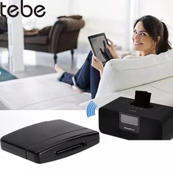 tebe Bluetooth Adapter For iPhone iPad 30 PIN Docking Wireless Audio/Music Adapter work with Speaker