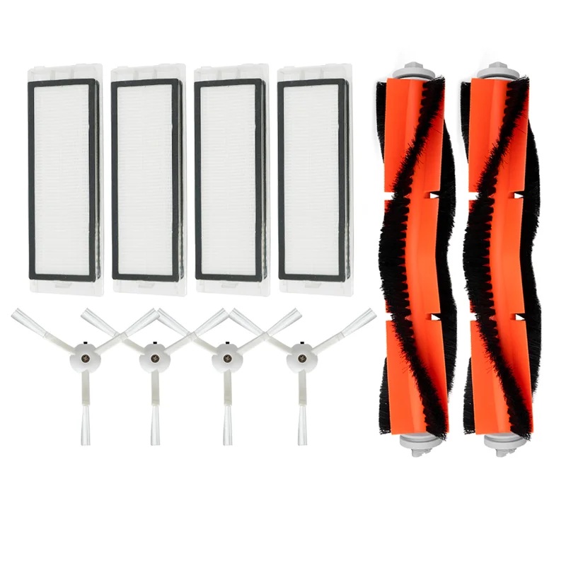 Hepa filtro escova lateral escova principal para xiaomi mi roborock s52 s51 s55 sdjqr01rr sdjqr02rr robô aspirador de pó peças acessórios