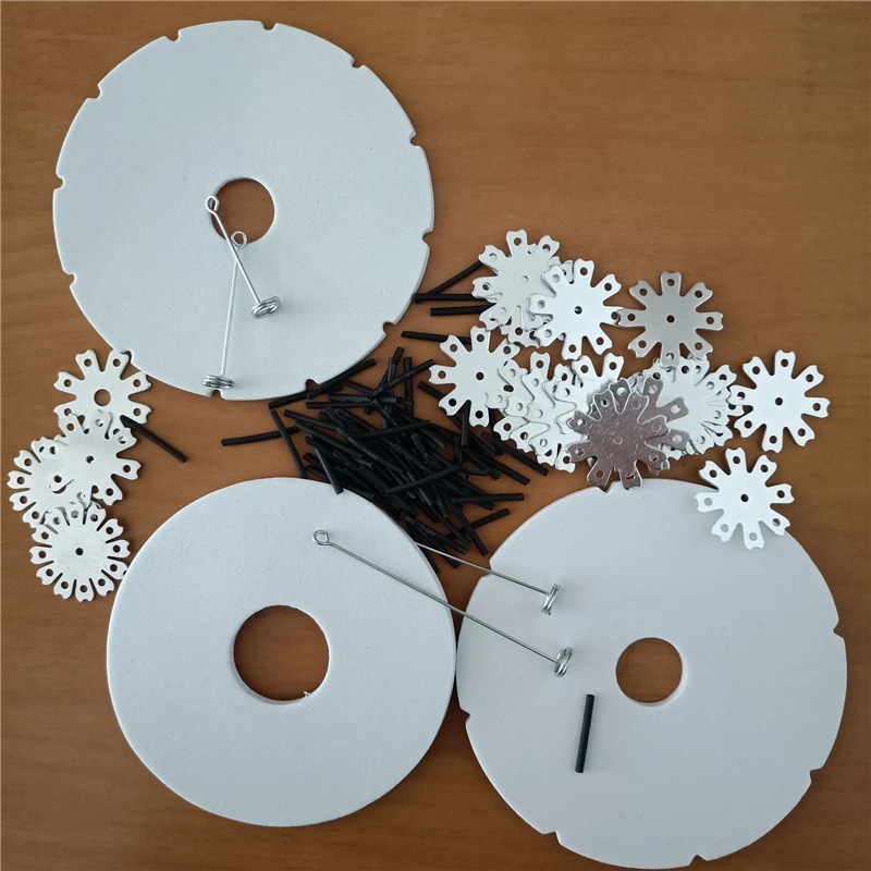 

1000pcs Carp Fishhook Anti-winding Accessories Bean Cake Hooks Bomb Plate Disc Blast Explosion Hook Hooked Pancake Pesca Feeder