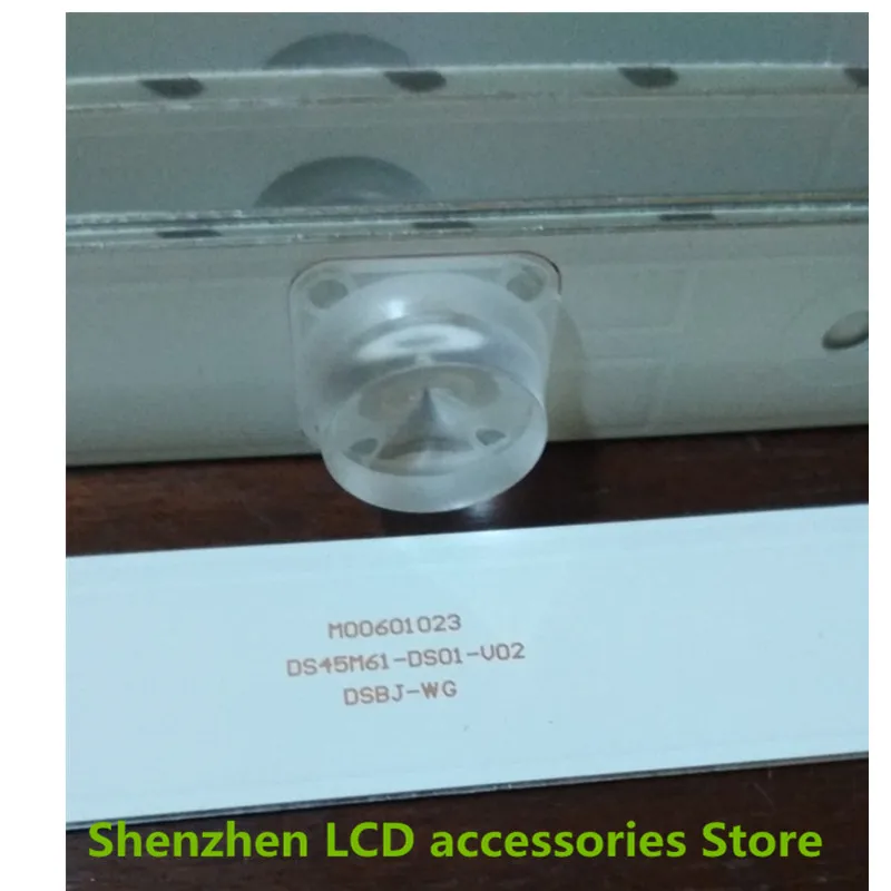 8 Stuks 420Mm 3V Voor 45Inch Tv 45XF 45XS TV-F45 Led Licht Bar 4 Lampen 202006-DS45M6100-01 DS45M61-DS01-V01 DS45M61-DS01-V02