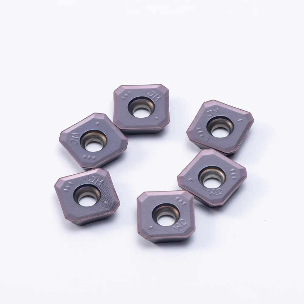 Alta qualità SEMT13T3 JM VP15TF US735 UE6020 fresa per macchina utensile per tornitura esterna SEMT 13T3 inserto per tornitura 10 pz +
