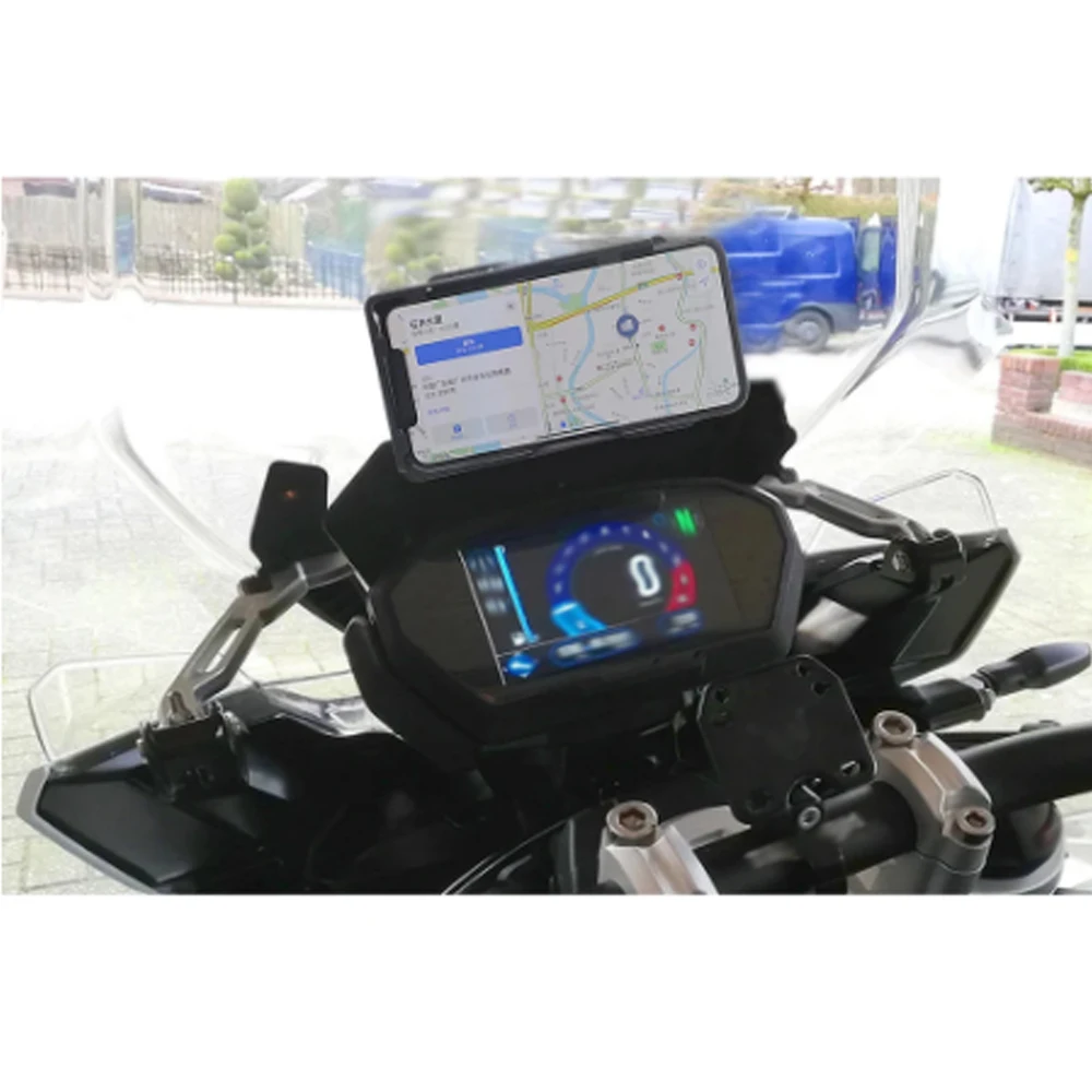 Aksesori motor baru braket navigasi ponsel USB dukungan pengisian daya USB untuk Tiger 1200 Tiger1200 XCA XRX 2018-2020 2019