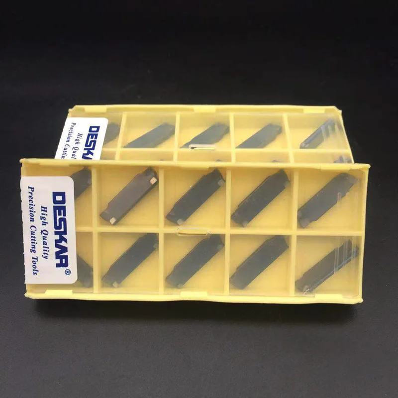 10PCS MGMN150 MGMN200 MGMN250 MGMN300 MGMN400 MGMN500 LF6018คาร์ไบด์เครื่องกลึง CNC Grooving เครื่องมือสำหรับสแตนเลส