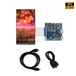 6 Inch 2k Display LS060R1SX02 1440x2560 High Resolution MIPI Interface LCD Controller Board For Raspberry Pi Screen VR DIY