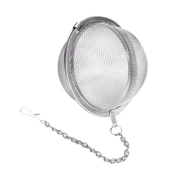 Infusor de té de acero inoxidable, bandeja de tetera, colador de té de especias, filtro de hierbas, accesorios de té, herramientas de cocina, Infusor de té