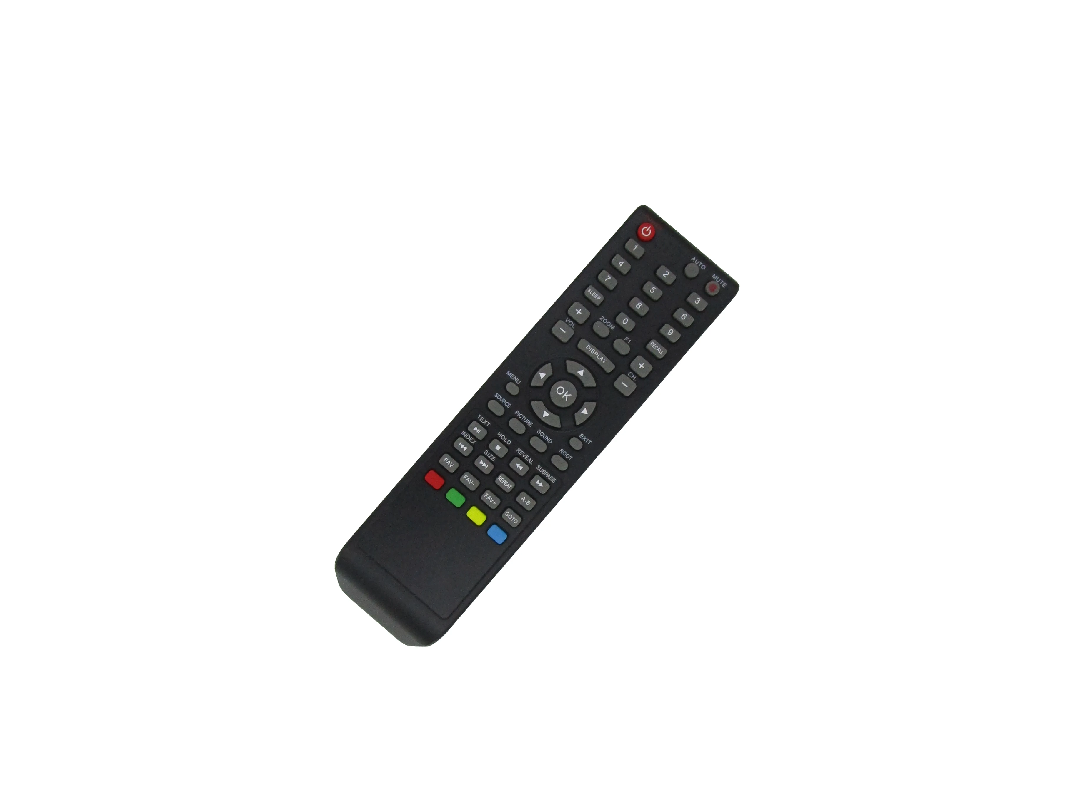 Remote Control For Curtis LEDV1975A3 LEDVD152A LEDVD1945A LEDV1975A3REM & DNS EN-83801 H32A30 LED HDTV TV TELEVISION