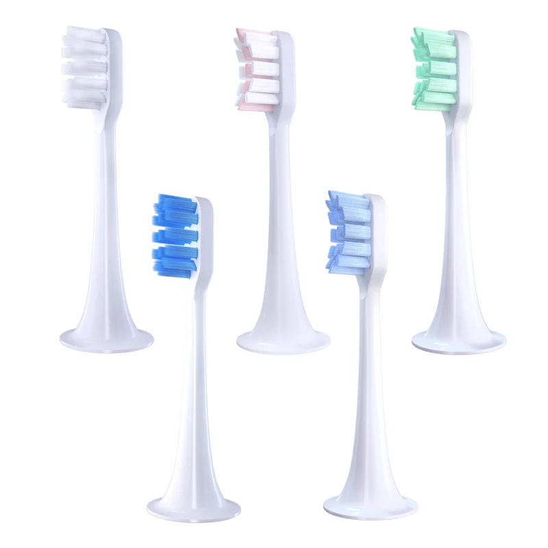 4/10Pcs/Set For Xiaomi Mijia T300/T500 Replacement Brush Heads Electric Toothbrush Heads Protect Soft DuPont Nozzles Bristle