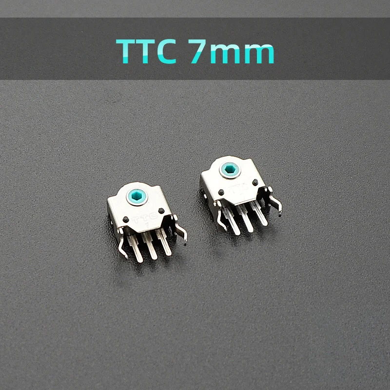 2pcs original TTC 7mm Mouse encoder Green core wheel decoder for Saitek RAT3 5 MMO7 Corsair M65 M95 life 5 million times