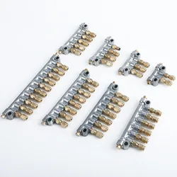 1 Inlet 2-10 A Type Current Limiting Metering Piece Outlet Distributor Oil Separator Adjustable Oil Outlet Distribution Valve