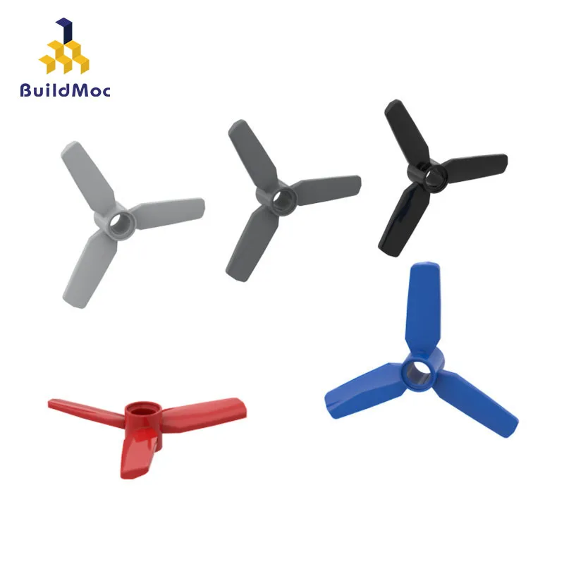 

BuildMOC Compatible Assembles Particles 92842 Large Propeller Building Blocks Parts DIY electric Educational gift Toys