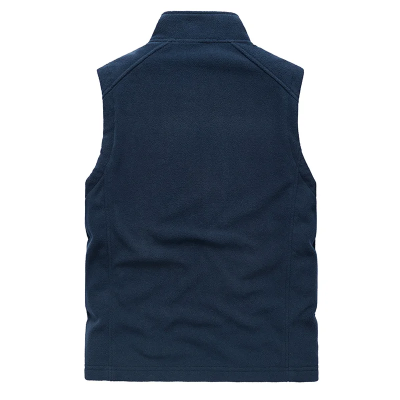 5XL Men 2022 Spring Outwear Thick Warm Fleece Sleeveless Vest Jacket WaistCoat Men Autumn Casual Outfits Tactical Vest Men Plus