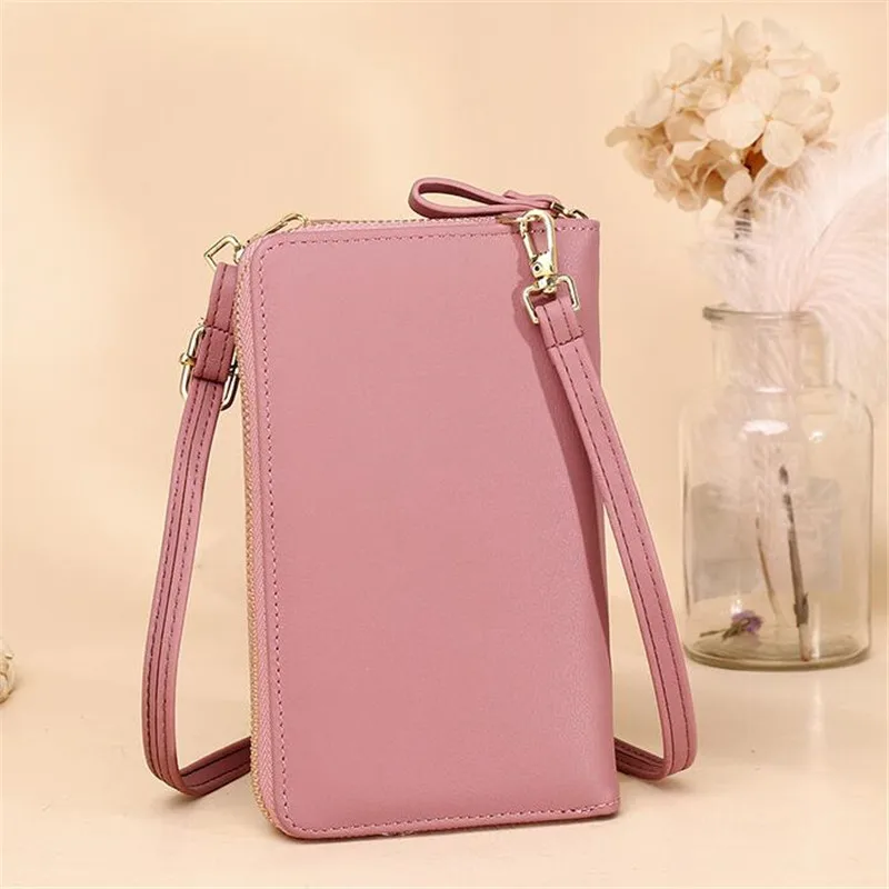 2023 New Mini Shoulder Bag For Women Leather Handbags Crossbody Tote Bags Purse Clutch Phone Wallet Passport Cover Card Holder