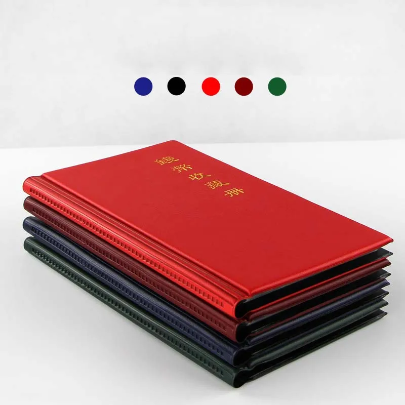 PCCB Commemorative Coin Collection Book Coin Book 80 Grid Paper Clip Book Empty Volume  Bitcoin Collector\'s Book Zodiac Coin