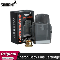 Original Smoant Charon Baby Plus Cartridge 3.5ML Pod  Support  Santi S1 S2 S3 Coil For E Cigarette Smoant Charon Plus Baby Kit