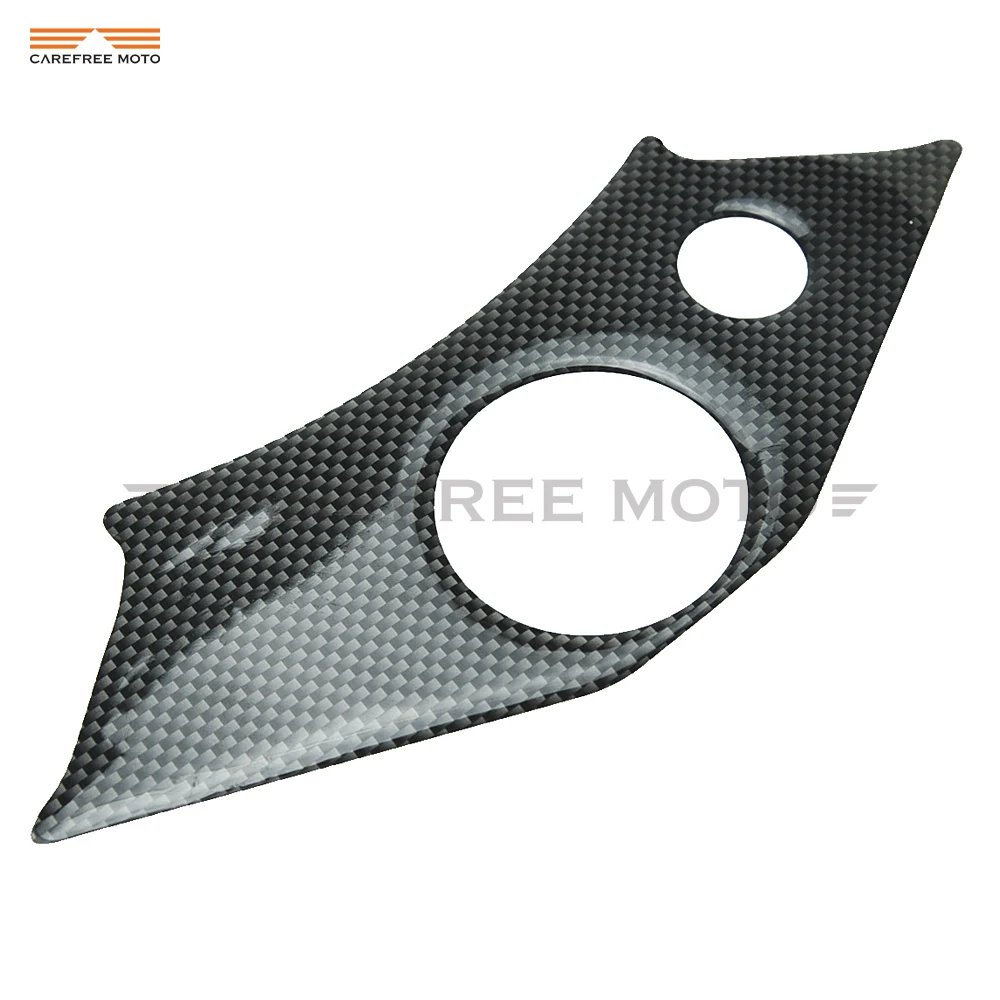 Cassa dell\'autoadesivo del giogo del triplo morsetto superiore del modello della fibra del carbonio del motociclo per Yamaha YZF600 YZF R6 600