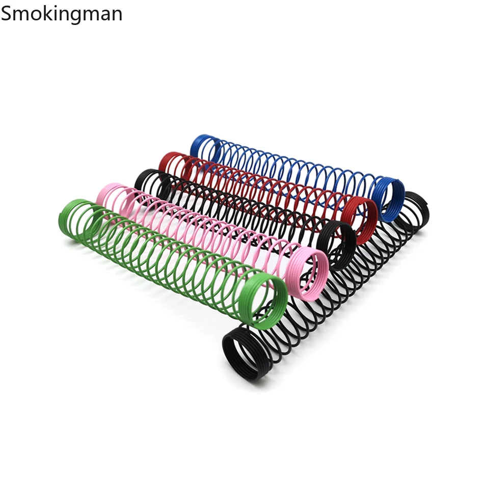 Multicolor Hookah Springs shisha Silicone Hose Spring Chicha Nargile Narguile Accessories Drop Shipping Bulk