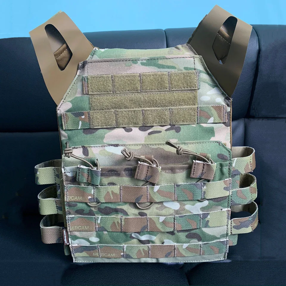 

FMA Tactical Vest Molle JPC2.0 Vest Airsoft Paintball Chest Protective Plate Carrier Multicam Combat Vest