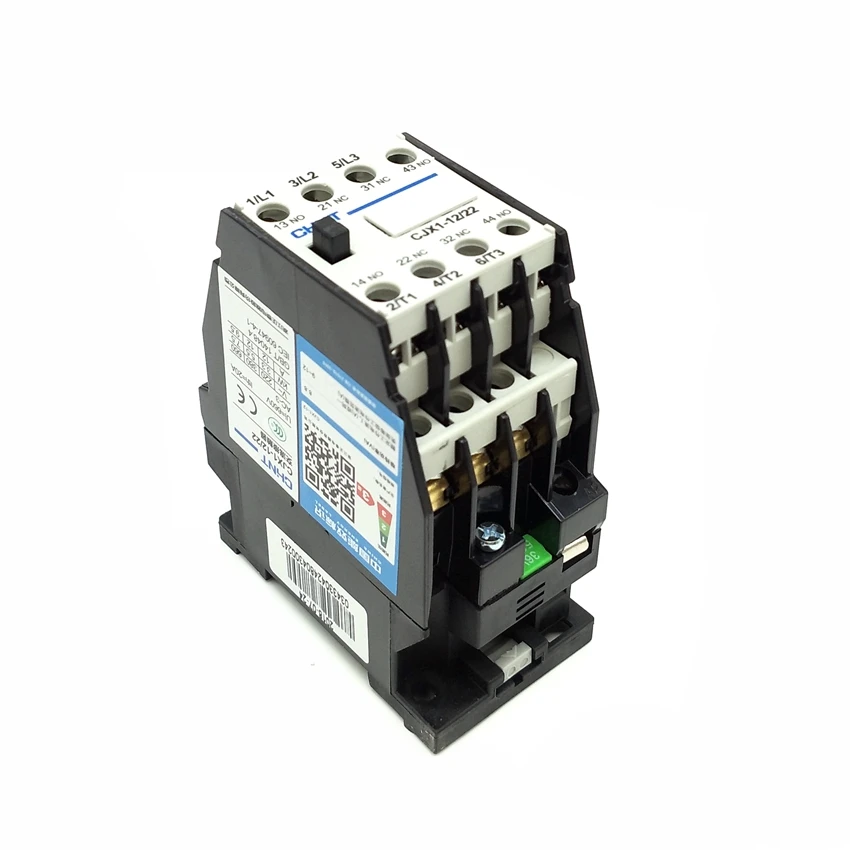 CHINT AC Contactor CJX1-12/22 12A 2NO+2NC AC220V 380V 110V 36V 24V
