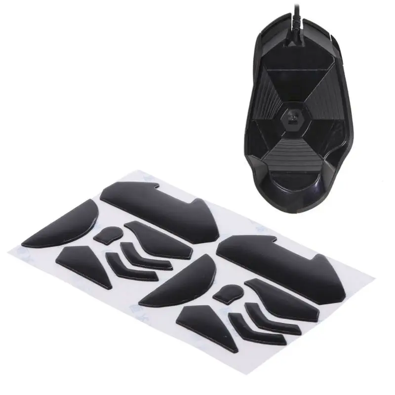 2 Sets 0.6mm Mouse Skates Stickers Pad for logitech G402 Gaming Mouse Accessories