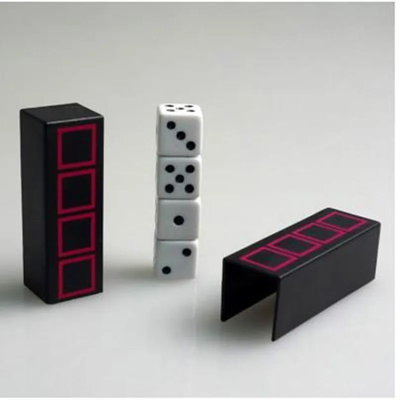 Tower of Dice Magic Tricks For Magician Close Up Illusion Gimmick Props Comedy Magia Toys,Classic,Joke,Gadget