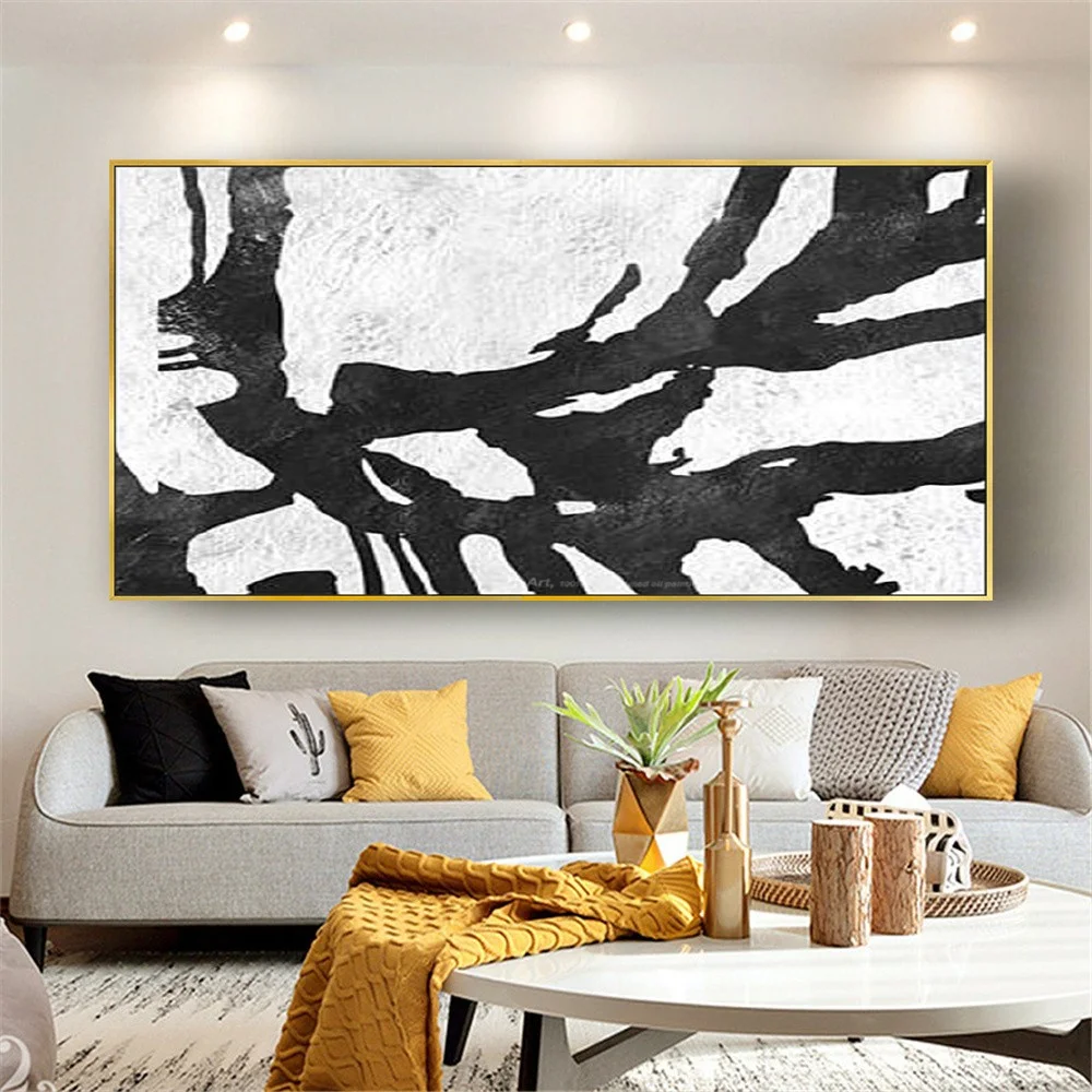 High Quality Handmade Wall Painting Modern Abstract Large Oil Paintings Living Room Office Wall Canvas Picture Decor Home Room