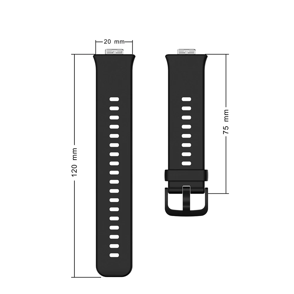 Silikon band für Huawei Uhr fit Smart Armband Armband Ersatz zubehör für Huawei Fit Riemens chutz Abdeckung Correa