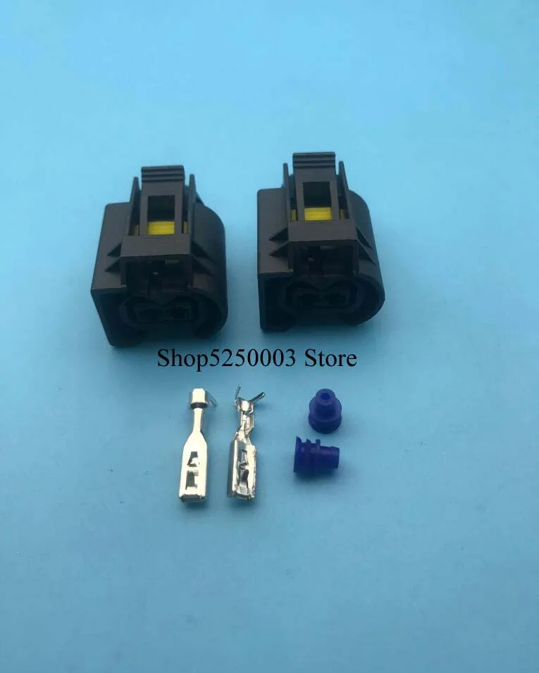 2pin Ignition coil harness damper plug Waterproof Auto connector 50290937 Automotive Sealed Female 2.8mm Connector Housing