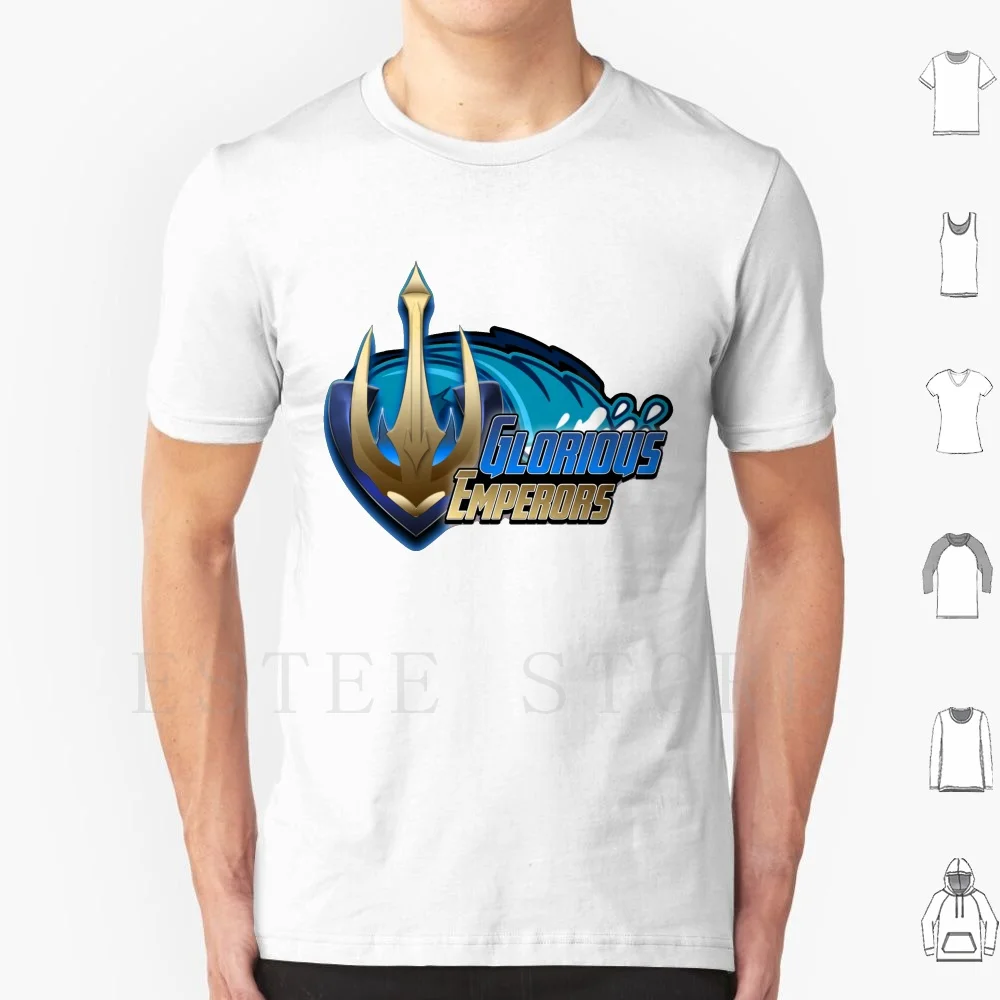 Glorious Emperors T Shirt Cotton Men DIY Print Wifi Battle Stream Youtube Gpl League Competitive Empoleon Impoleon Logo Team