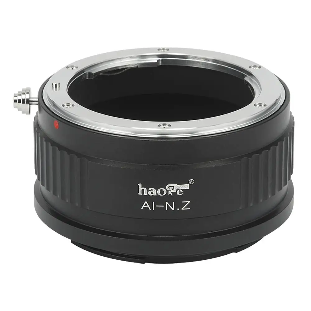 Haoge-Adaptador de montaje de lente Manual para cámara Nikon, accesorio para Nikon Nikkor F / AI / AIS/D, Z6 Z7