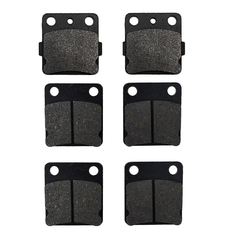 

Motorcycle Front Rear Brake Pads for Yamaha YFM350 Warrior 350 89-04 YFM 350 Wolverine 95-05 YFZ 350 BANSHEE YFZ350 90-09