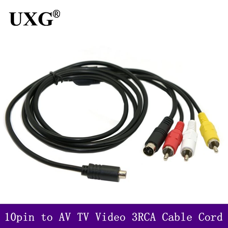 

High Quality 1.2m VMC-15FS RCA to 10Pin for Sony Port A/V Adapter Cable camera data transfer cable cord for Sony Camera 1.5m