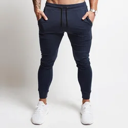 Joggers ajustados para hombre, pantalones de chándal atléticos cónicos para correr, ejercicio, gimnasio, entrenamiento