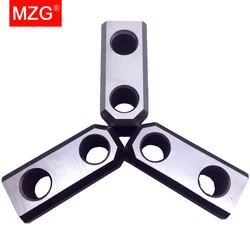 MZG 4 5 6 7 10 12 Inch Hollow Solid Standard CNC Lathe Chuck Machining Cutting Tool T-Slot Block