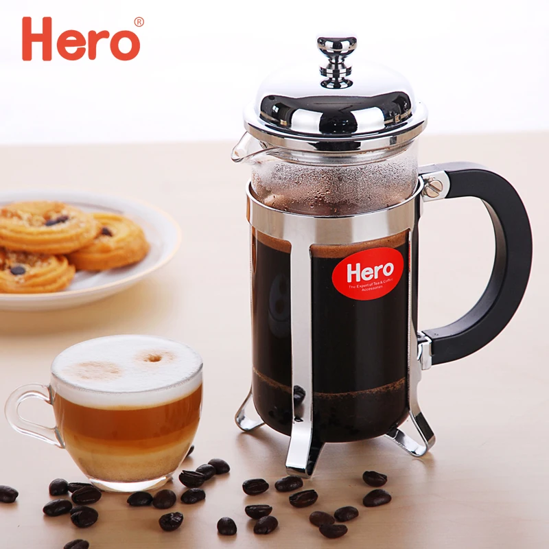 

800ml Coffee Pot Maker Glass Press Tea Pot Coffee Percolator Pots French Press Pots Coffees Percolator Tool For Tea Filter Cup