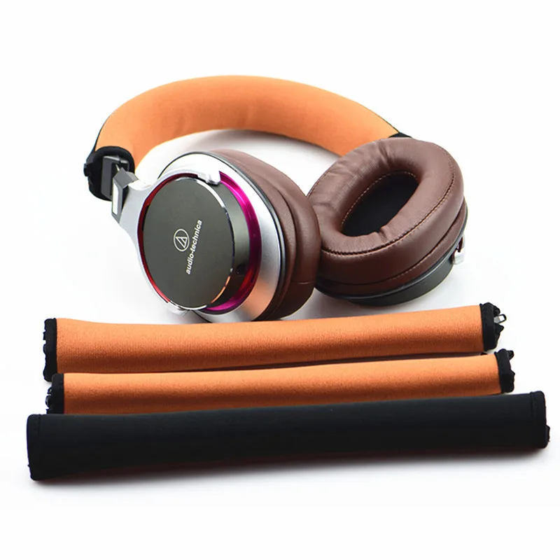 1 قطعة سماعات عقال وسادة منصات الوفير غطاء سستة استبدال للصوت تكنيكا ATH-MSR7 سماعة