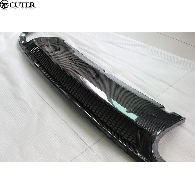 A6 C6 S6 Carbon Fiber Rear Bumper Diffuser Rear Lip for Audi A6 C6 S6 Car Body Kit 09-11