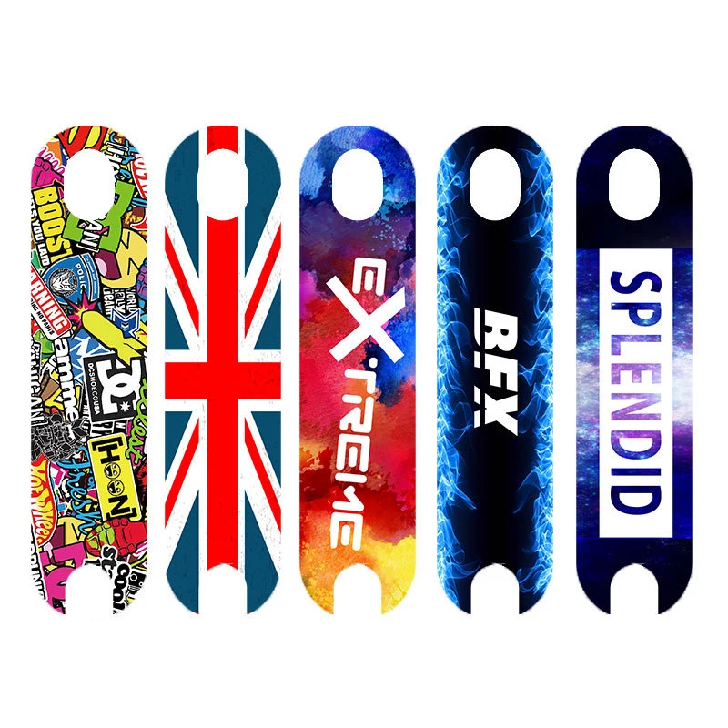 Scooter Pedal Stickers Pad DIY Creative Footboard Sticker for XIAOMI Mijia M365 Pro Electric Scooter Accessories Anti-slip