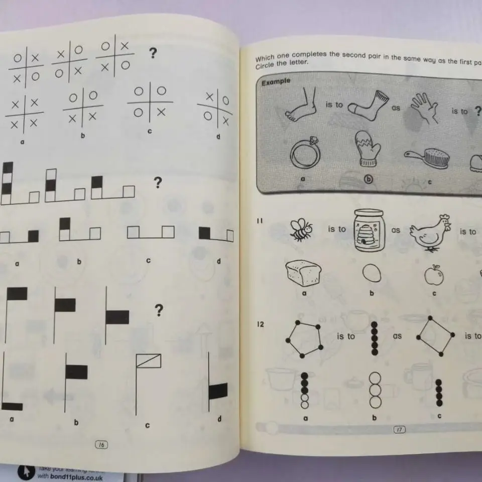 Imagem -04 - Livros Bond 11 Inglês Matemática Verbal Raciocínio Não-raciocínio Papéis de Avaliação Livros para 513 Anos de Idade do Cérebro Educação Precoce 42