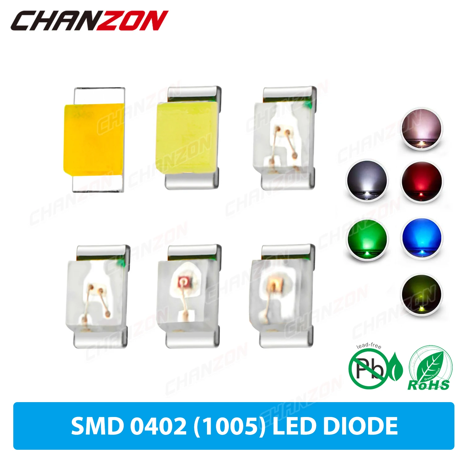 100Pcs 0402 Smd Led…