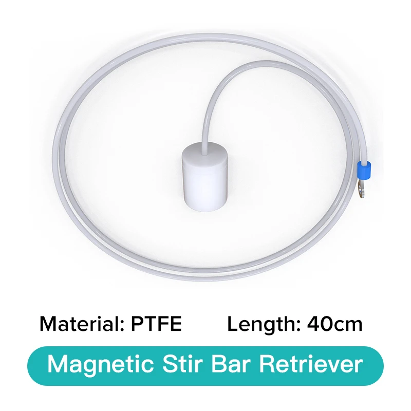 JOANLAB-PTFE Magnetic Agitador Agitador Bar, Retriever - Bendable Polietileno, Anti-Corrosivo Fontes de Laboratório, Oficial, 400mm, 600mm